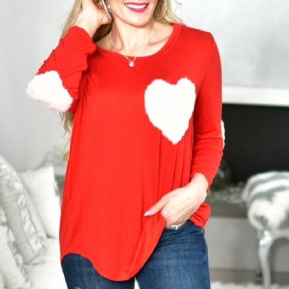 VALENTINE COLLECTION All You Need Is Love Top - Picture 4 of 4